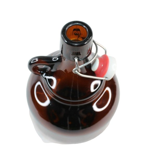 Moonraker Brewing Company 64 Fl Oz Growler Jug Auburn California Flip Top Jug - Picture 8 of 12